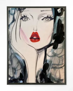 Best Urban Cotton Wandkleed Kate Moss Forever in maat en frame naar keuze