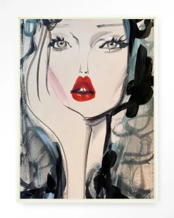 Best Urban Cotton Wandkleed Kate Moss Forever in maat en frame naar keuze