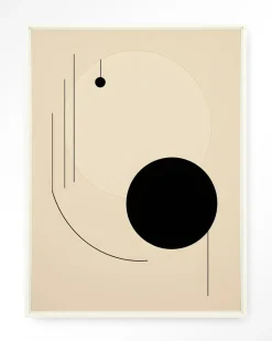 Clearance Urban Cotton Wandkleed Kyoto in maat en frame naar keuze