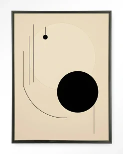 Clearance Urban Cotton Wandkleed Kyoto in maat en frame naar keuze