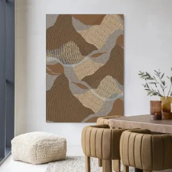 Outlet Urban Cotton Wandkleed La Ondas 1 in maat en frame naar keuze