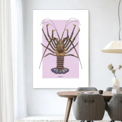 Online Urban Cotton Wandkleed Langosta in maat en frame naar keuze