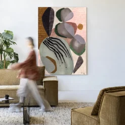 Discount Urban Cotton Wandkleed Latmos in maat en frame naar keuze