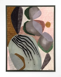 Discount Urban Cotton Wandkleed Latmos in maat en frame naar keuze