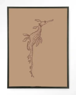 New Urban Cotton Wandkleed Lau Lau in maat en frame naar keuze