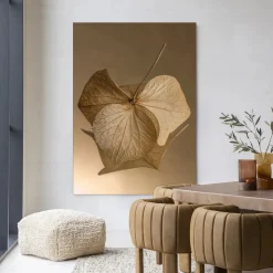 Urban Cotton Wandkleed Leaf Me: Sheltered in maat en frame naar keuze