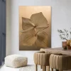 Hot Urban Cotton Wandkleed Leaf Me: Unfolded in maat en frame naar keuze