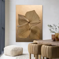 Hot Urban Cotton Wandkleed Leaf Me: Unfolded in maat en frame naar keuze