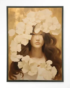 New Urban Cotton Wandkleed Lola in maat en frame naar keuze