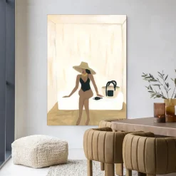 Best Urban Cotton Wandkleed Luxuriate Regardless in maat en frame naar keuze