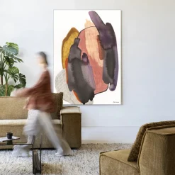 Urban Cotton Wandkleed Magnetism in maat en frame naar keuze