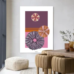 Hot Urban Cotton Wandkleed Marinus 2 in maat en frame naar keuze