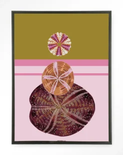 Urban Cotton Wandkleed Marinus 3 in maat en frame naar keuze