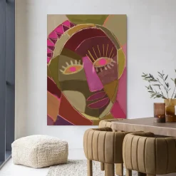 Clearance Urban Cotton Wandkleed Mas Que Nada in maat en frame naar keuze