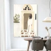 Clearance Urban Cotton Wandkleed Mediterranean Dream in maat en frame naar keuze