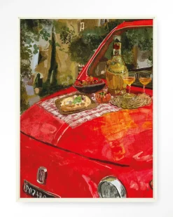 Hot Urban Cotton Wandkleed Meranda in maat en frame naar keuze