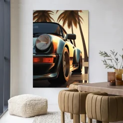 Sale Urban Cotton Wandkleed Miami Style in maat en frame naar keuze