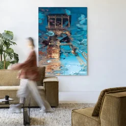 Best Urban Cotton Wandkleed Mirror Me in maat en frame naar keuze