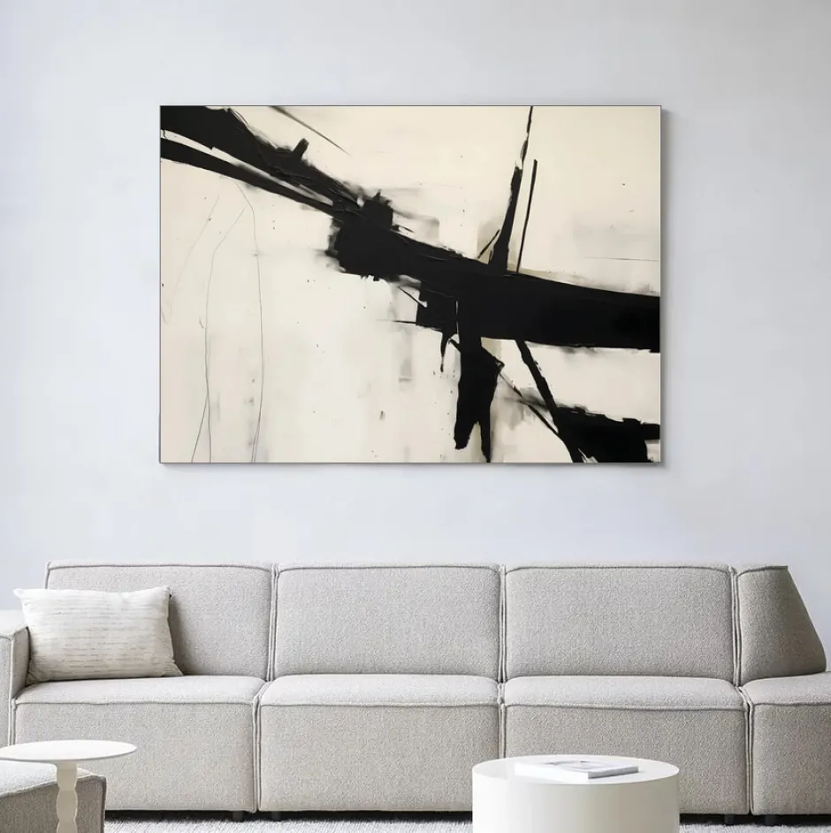 New Urban Cotton Wandkleed Montagne in maat en frame naar keuze