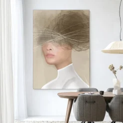 Discount Urban Cotton Wandkleed Mood Cloud in maat en frame naar keuze