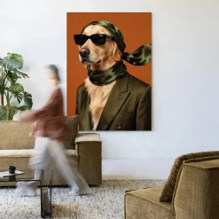 Hot Urban Cotton Wandkleed Murph in maat en frame naar keuze