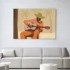 Discount Urban Cotton Wandkleed Musician 2 in maat en frame naar keuze