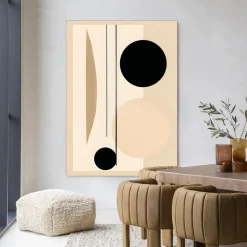 New Urban Cotton Wandkleed Nagoya in maat en frame naar keuze