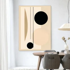 New Urban Cotton Wandkleed Nagoya in maat en frame naar keuze