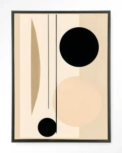 New Urban Cotton Wandkleed Nagoya in maat en frame naar keuze