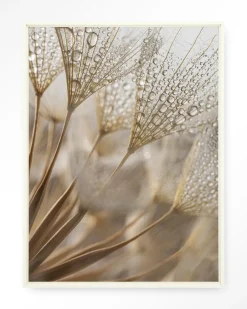 Outlet Urban Cotton Wandkleed Natuurlijke Abstractie in maat en frame naar keuze