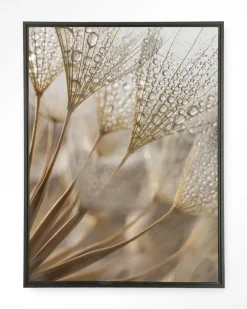 Outlet Urban Cotton Wandkleed Natuurlijke Abstractie in maat en frame naar keuze