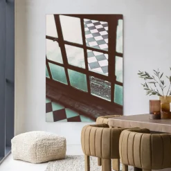 Best Urban Cotton Wandkleed No Squaring @ My Door in maat en frame naar keuze