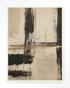 Hot Urban Cotton Wandkleed Noire in maat en frame naar keuze