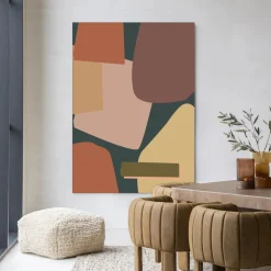 Clearance Urban Cotton Wandkleed Nuance in maat en frame naar keuze