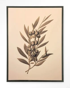 Online Urban Cotton Wandkleed Oliva in maat en frame naar keuze