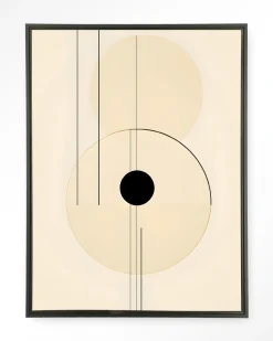 New Urban Cotton Wandkleed Osaka in maat en frame naar keuze