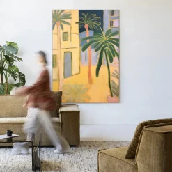 Sale Urban Cotton Wandkleed Otrobanda in maat en frame naar keuze