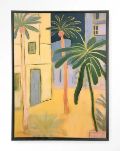 Sale Urban Cotton Wandkleed Otrobanda in maat en frame naar keuze