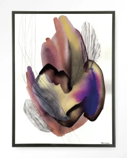 Online Urban Cotton Wandkleed Oyster in maat en frame naar keuze