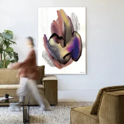 Online Urban Cotton Wandkleed Oyster in maat en frame naar keuze