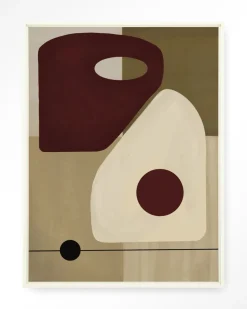 Urban Cotton Wandkleed Polished in maat en frame naar keuze