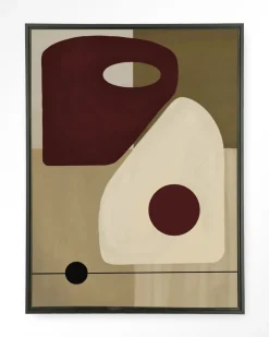 Urban Cotton Wandkleed Polished in maat en frame naar keuze