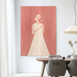 Clearance Urban Cotton Wandkleed Polly in maat en frame naar keuze