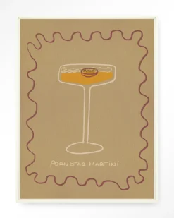 Hot Urban Cotton Wandkleed Poma in maat en frame naar keuze