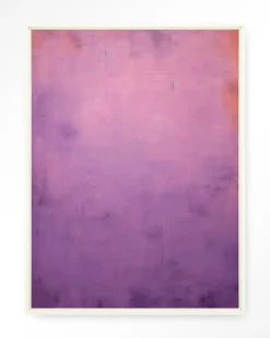 Discount Urban Cotton Wandkleed Purple in maat en frame naar keuze