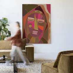 Best Urban Cotton Wandkleed Quamatcha in maat en frame naar keuze