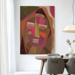 Best Urban Cotton Wandkleed Quamatcha in maat en frame naar keuze