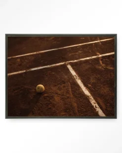 Urban Cotton Wandkleed Quiet Court in maat en frame naar keuze