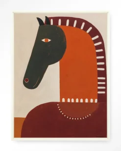 Sale Urban Cotton Wandkleed Quiet Guardians in maat en frame naar keuze