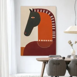 Sale Urban Cotton Wandkleed Quiet Guardians in maat en frame naar keuze